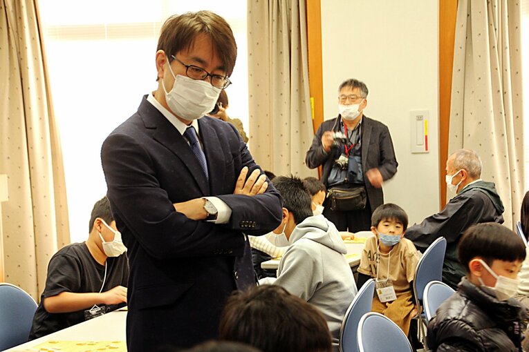 王将戦第1局前日の様子　©NumberWeb