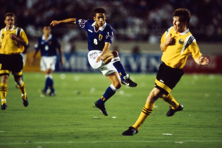 中田英寿（1997年W杯予選）©︎Kazuaki Nishiyama
