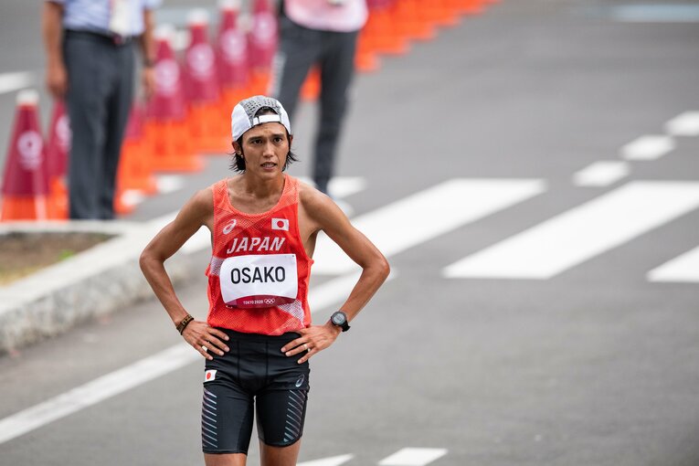 東京五輪をもって現役を引退していた大迫傑。先日、電撃的に「現役復帰」を発表した　©Nanae Suzuki