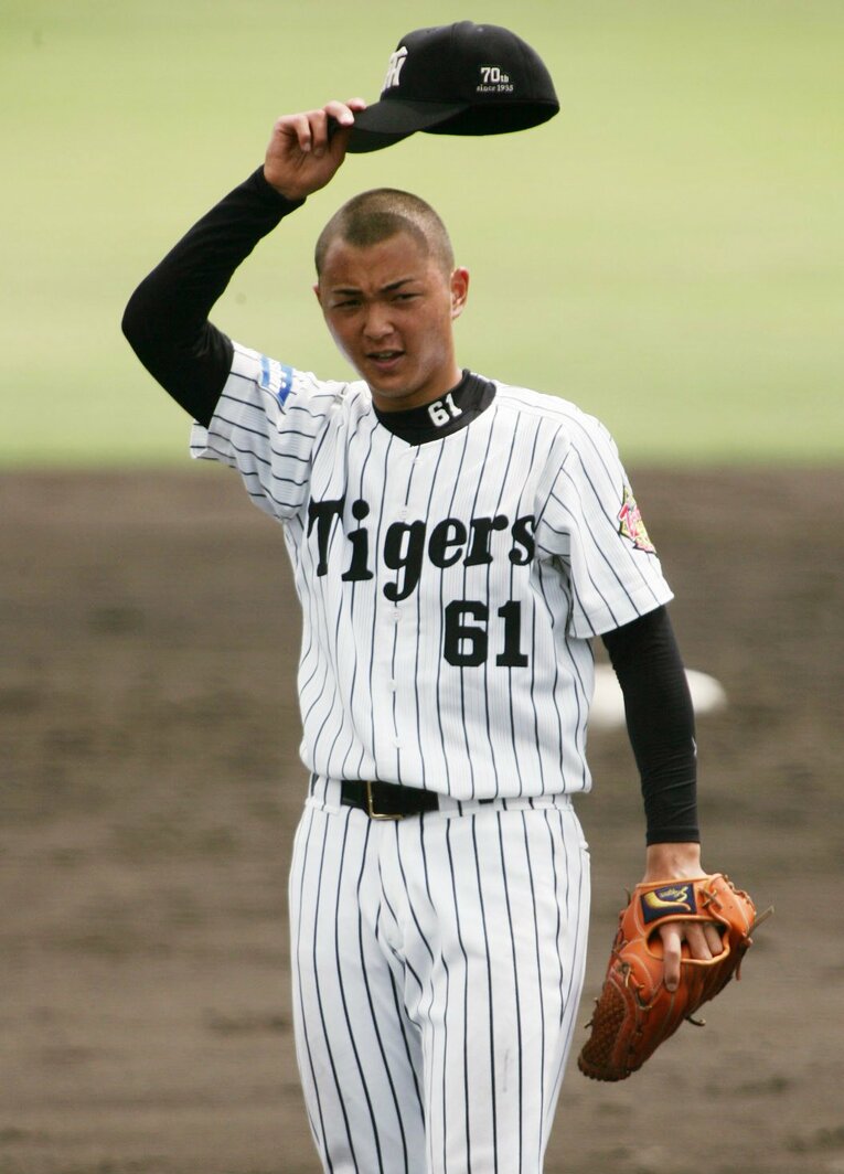 辻本賢人、16歳での初登板　©JIJI PRESS