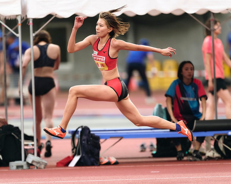 1m90cmまでの跳躍では、かなり余裕のある好ジャンプを見せていた（1/5）　©Yuki Suenaga