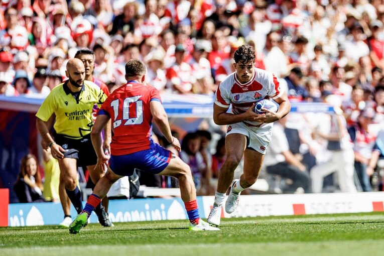 ディラン・ライリー（2023年ラグビーW杯チリ戦）©︎Kiichi Matsumoto