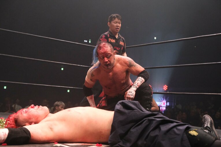 デスマッチのカリスマ・葛西純　©Norihiro Hashimoto