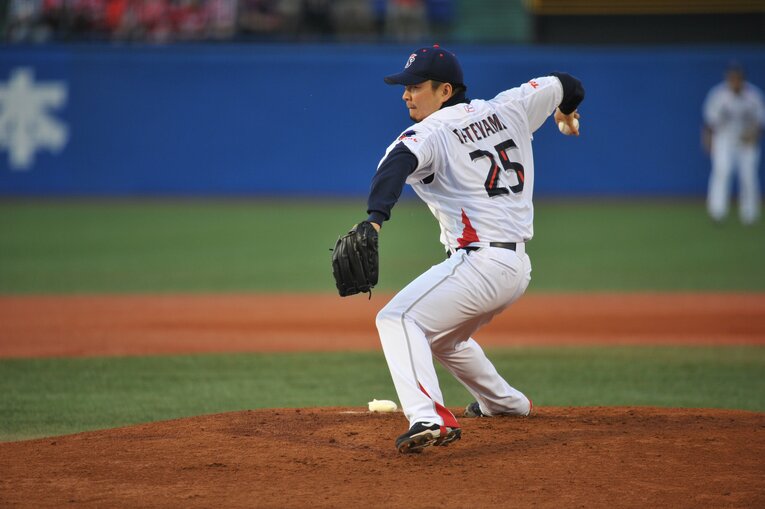 ヤクルトではエース格として活躍、度重なる故障とも戦い続けた　©Hideki Sugiyama