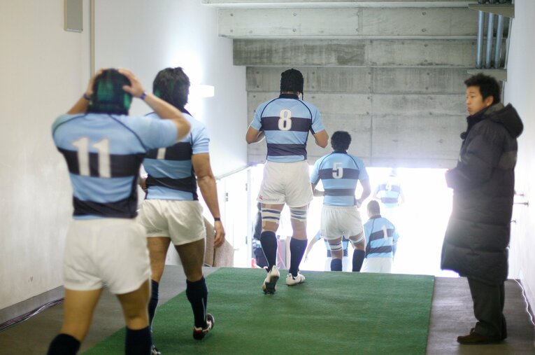 関東学院大・土佐誠／第43回大学ラグビー選手権2回戦（2006年12月24日）©︎Naoya Sanuki