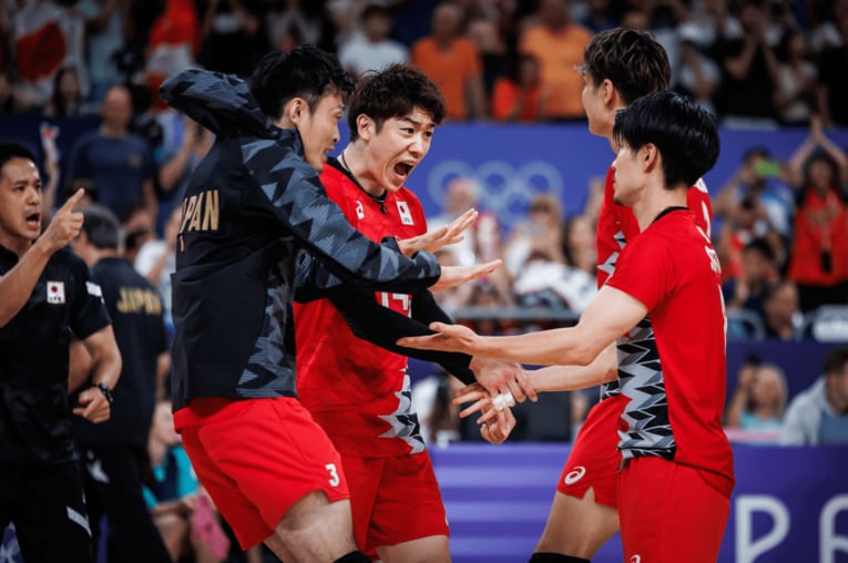 パリ五輪 アルゼンチン戦　©︎Volleyball World