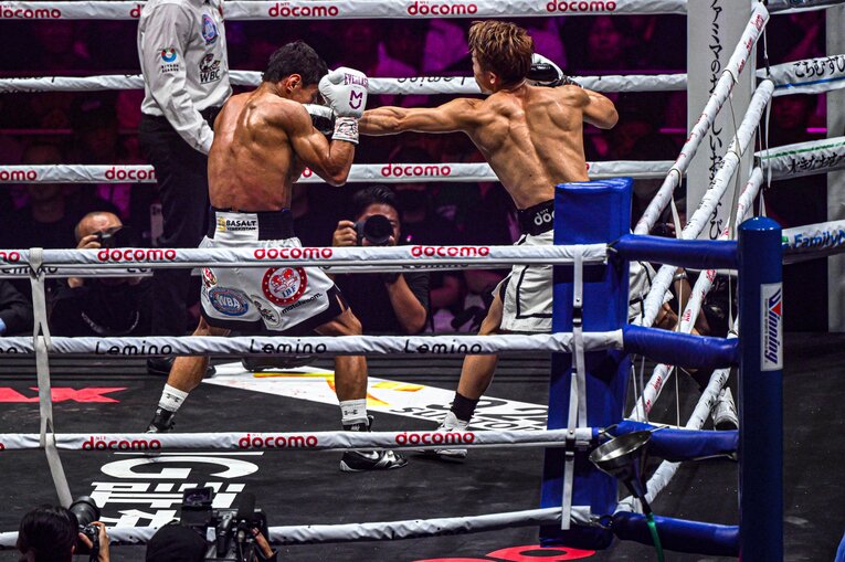 井上尚弥vs.ムロジョン・アフマダリエフ。9月14日、IGアリーナ　©Takuya Sugiyama