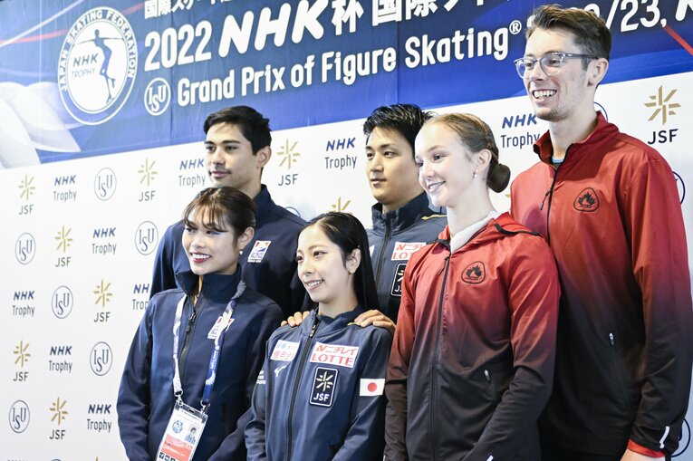2022年NHK杯でも優勝し、カナダ大会に続けてGPシリーズを連勝　©Asami Enomoto