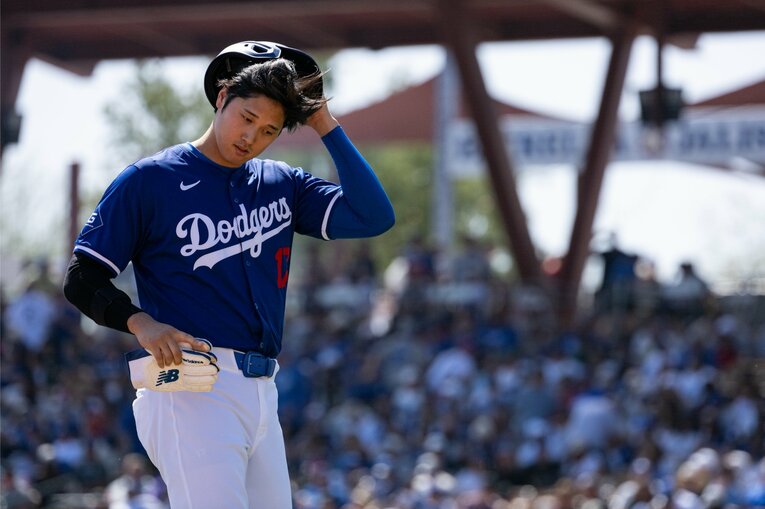 【翔平の英語でコミュニケーション】キャンプ中の様子　©Nanae Suzuki