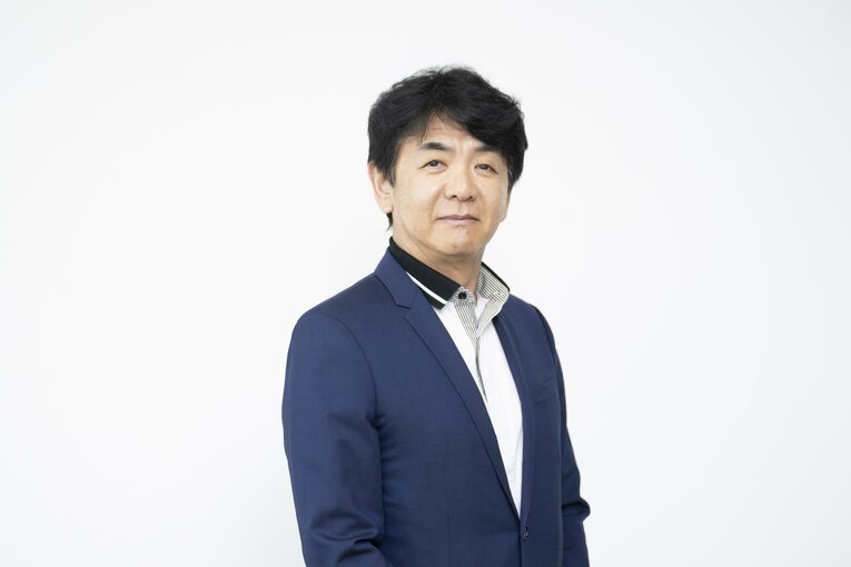 2人のペア結成時からサポートしてきた木下社長　©Keiji Ishikawa