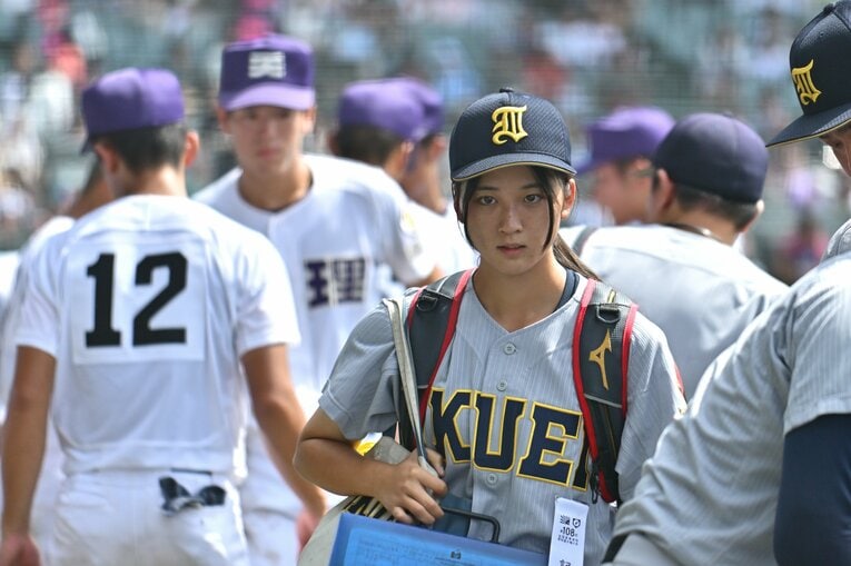 試合後の星よつはさん　©Hideki Sugiyama