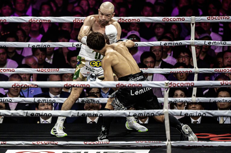 井上尚弥vs.TJ・ドヘニー。2024年9月3日、有明アリーナ　©Takuya Sugiyama