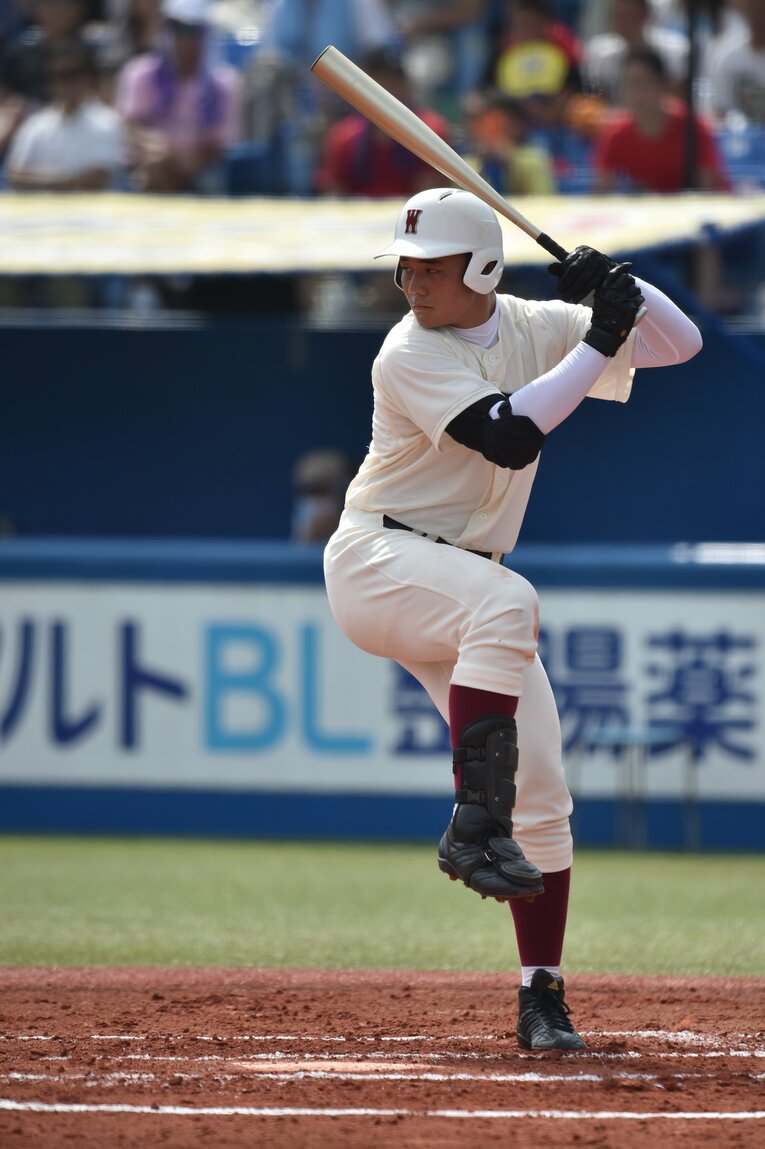 早実高１年生の清宮　©︎Hideki Sugiyama　