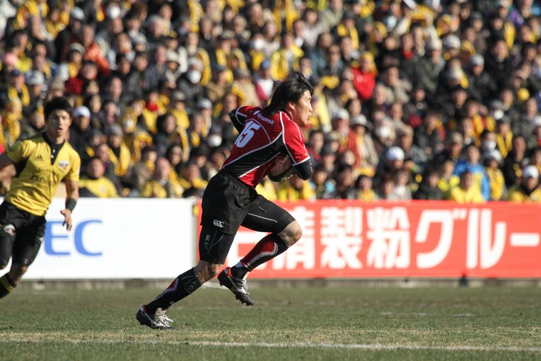 2012年1月、東芝vsサントリー　©︎Nobuhiko Otomo