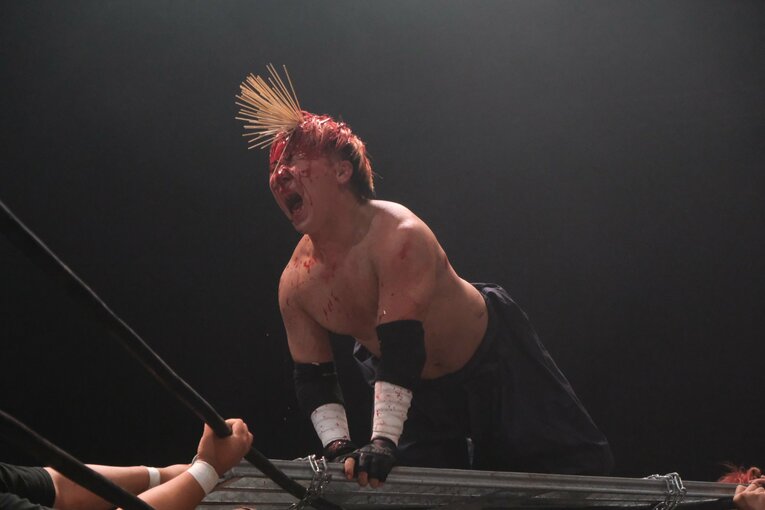 デスマッチのカリスマ・葛西純　©Norihiro Hashimoto