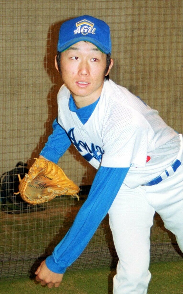 青山学院大時代の石川　©︎Sankei Shimbun