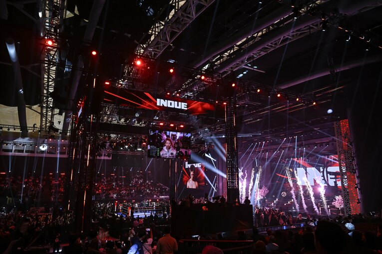 「会場の空気が変わった」井上尚弥の入場シーン　©Hiroaki Finito Yamaguchi