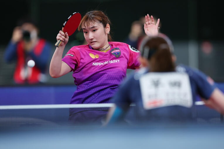 2022年の全日本選手権では過去最高のベスト4に。コロナ禍を経て沈んだ気持ちを奮い立たせた　©AFLO