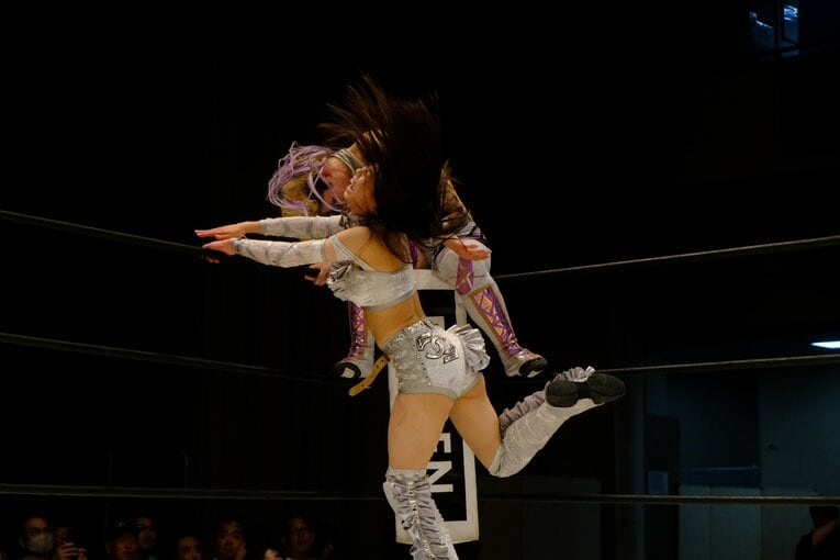 高校3年生の女子プロレスラー・心希（しんの）【スワイプするとそのほかの写真もご覧になれます】©Norihiro Hashimoto