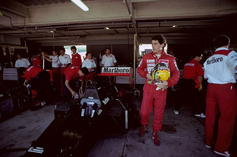 特選写真で振り返る、音速の貴公子アイルトン・セナ。(6) ／ photograph by Makoto Kenmizaki