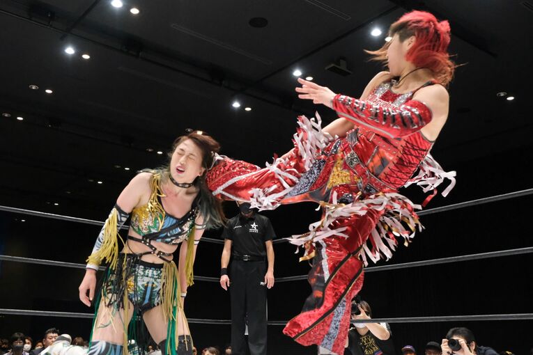 9月11日の上谷戦。今大会でも美しい蹴りを連発している