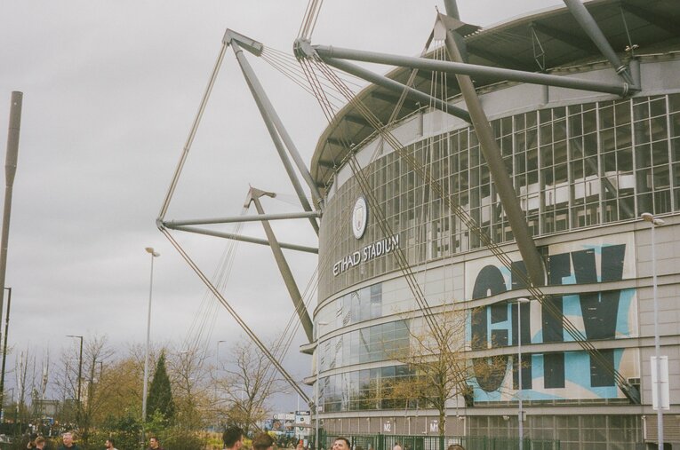 マンチェスター・シティの本拠地エディハド・スタジアム　©︎Yudai Emmei