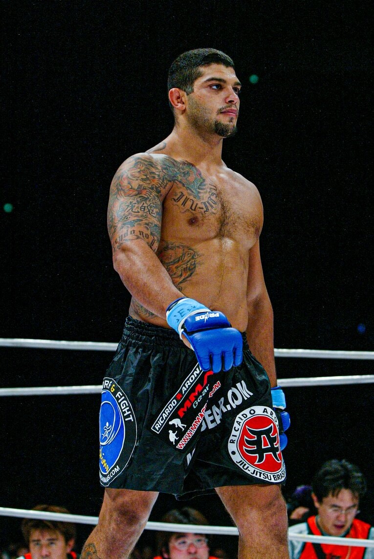 アブダビコンバット連覇の実績を持つヒカルド・アローナ　©Susumu Nagao