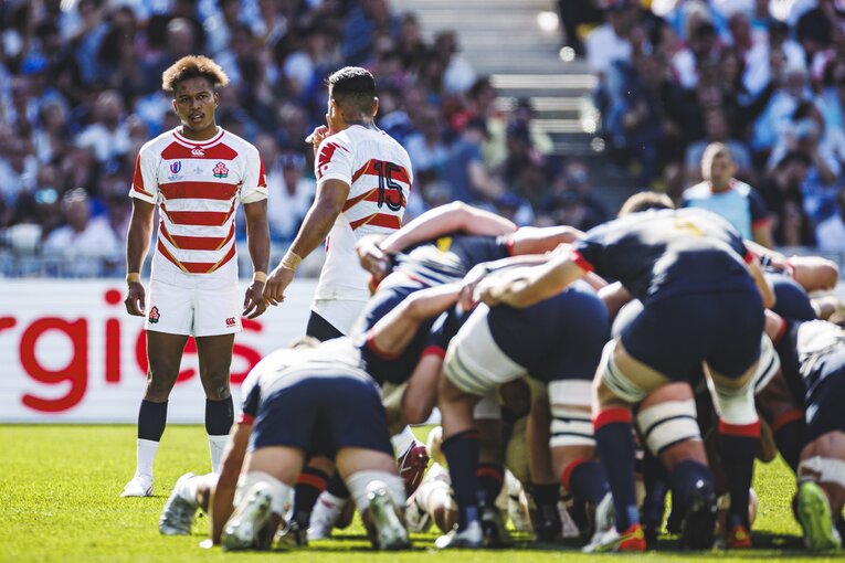 松島幸太朗（2023年ラグビーW杯アルゼンチン戦）　©︎Kiichi Matsumoto