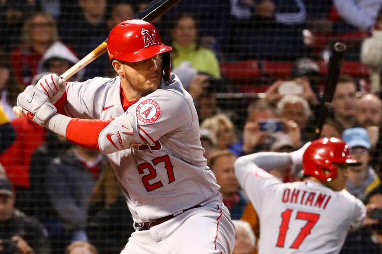 「トラウト・大谷」の打順はメジャーでも屈指の破壊力だ　©Getty Images