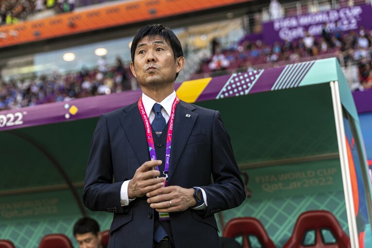 森保監督　©Takuya Sugiyama／JMPA