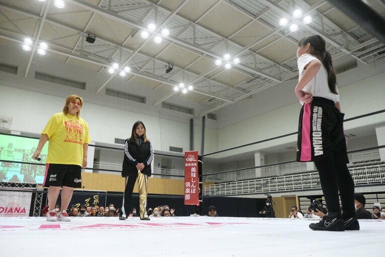 ディアナの“小学生レスラー”NENE　©Norihiro Hashimoto