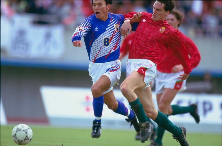 1993年ハンガリー戦　©︎Koji Asakura