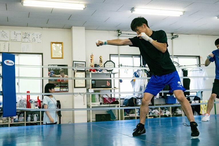 東京大学ボクシング部・伊藤朝樹　©︎Nanae Suzuki