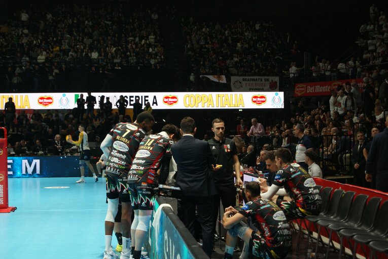 コッパ・イタリア準決勝 ペルージャvs.ベローナ　©︎Takashi Yuge