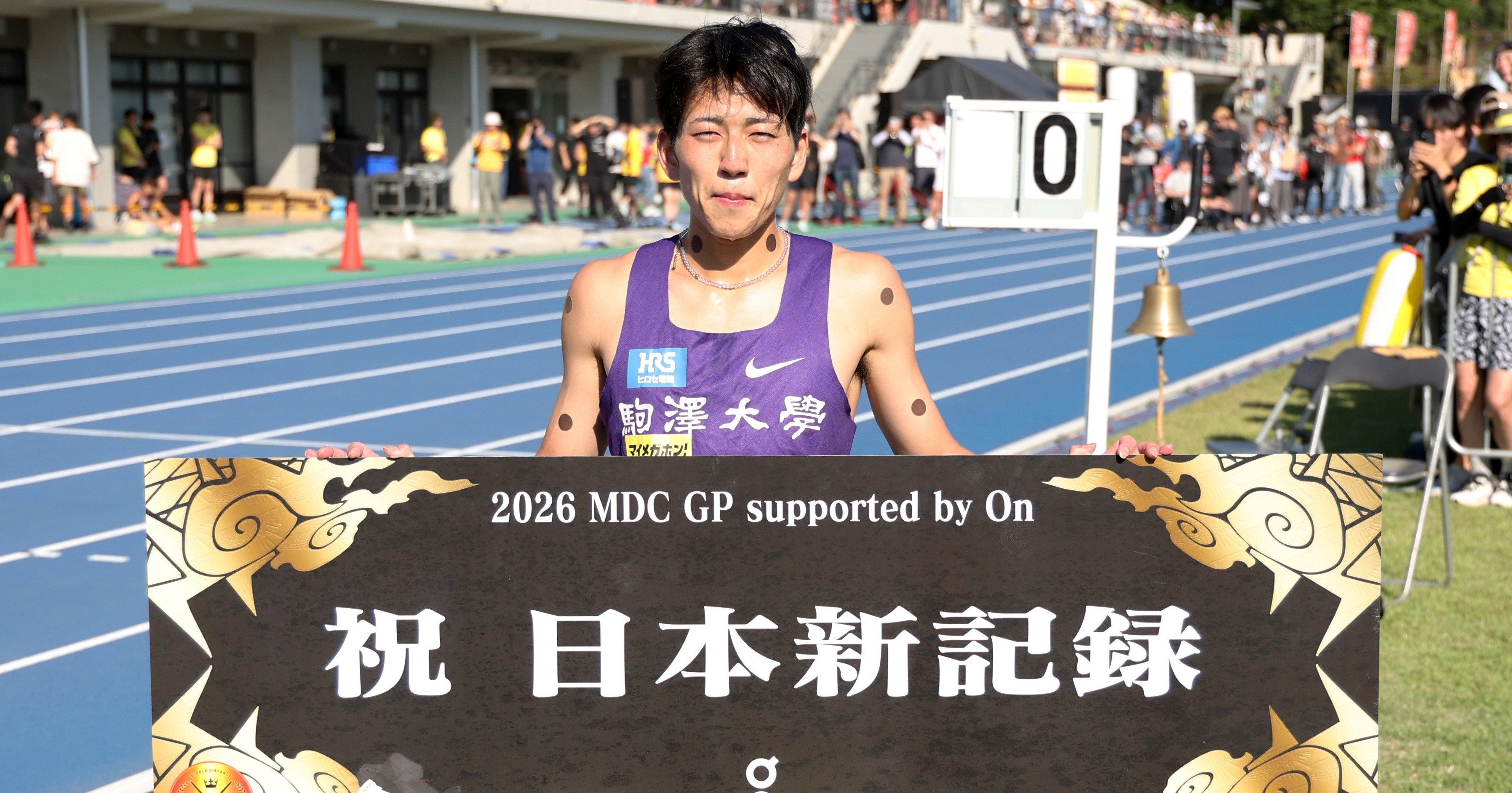 今の日本記録では物足りない」800m日本新記録連発の落合晃19歳が実は