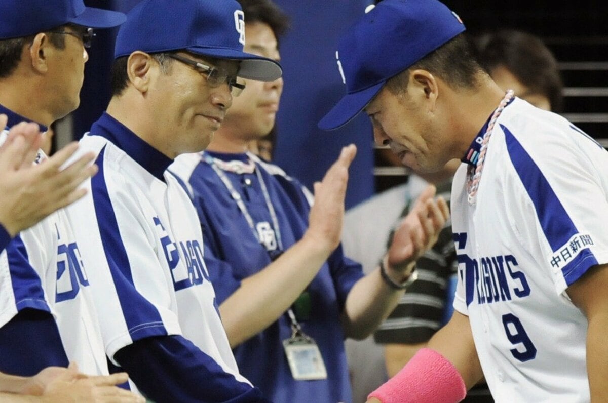次期中日ドラゴンズ監督 井上一樹中日ドラゴンズ2004年ペナント