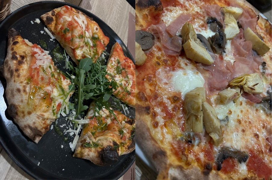 本場イタリアでピザづくりにも挑戦！（写真／本人提供）