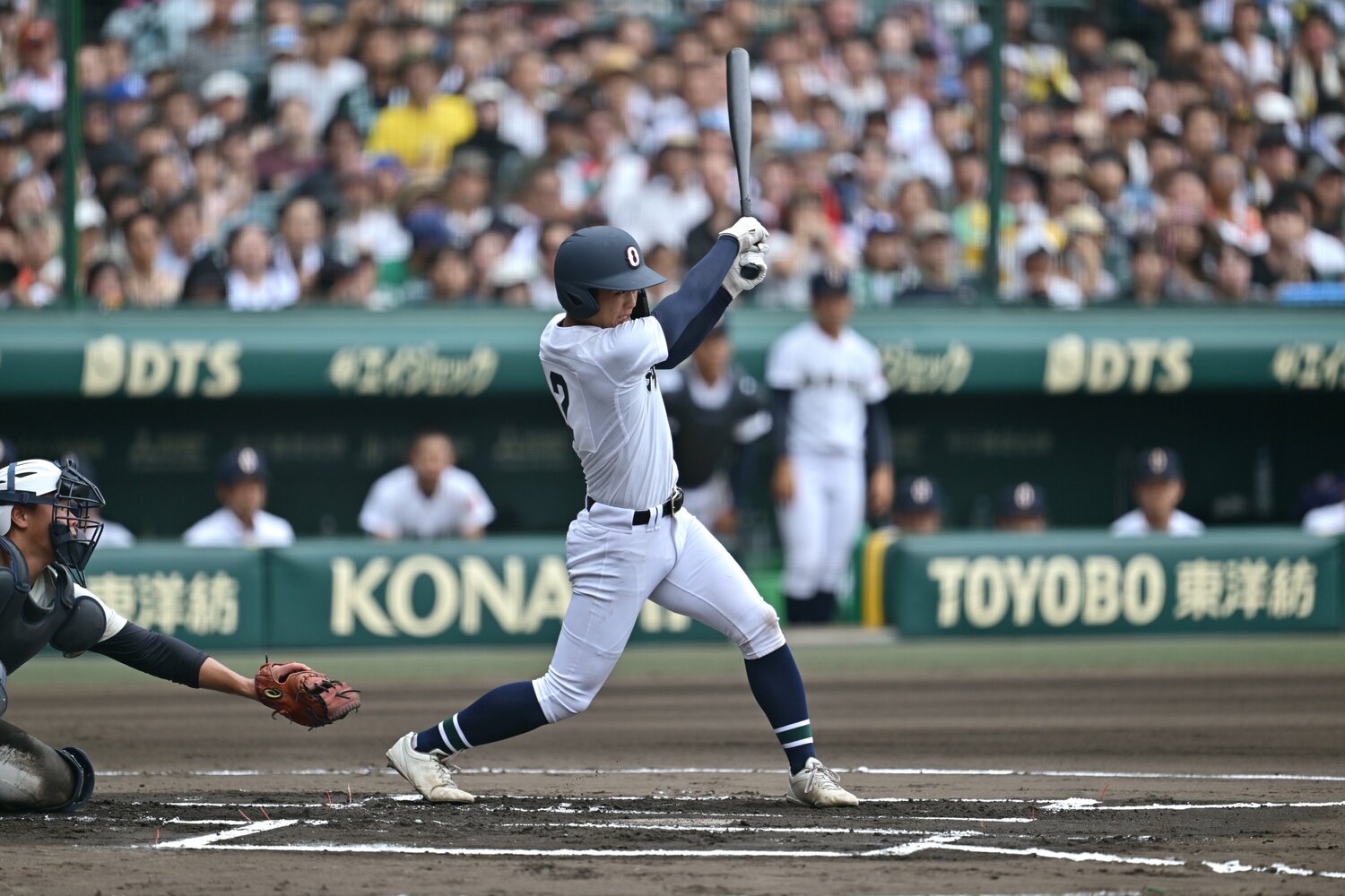 沖縄尚学の宜野座恵夢は沖縄電力へ。阪神ファンだというがいずれ縁があるだろうか　©Hideki Sugiyama