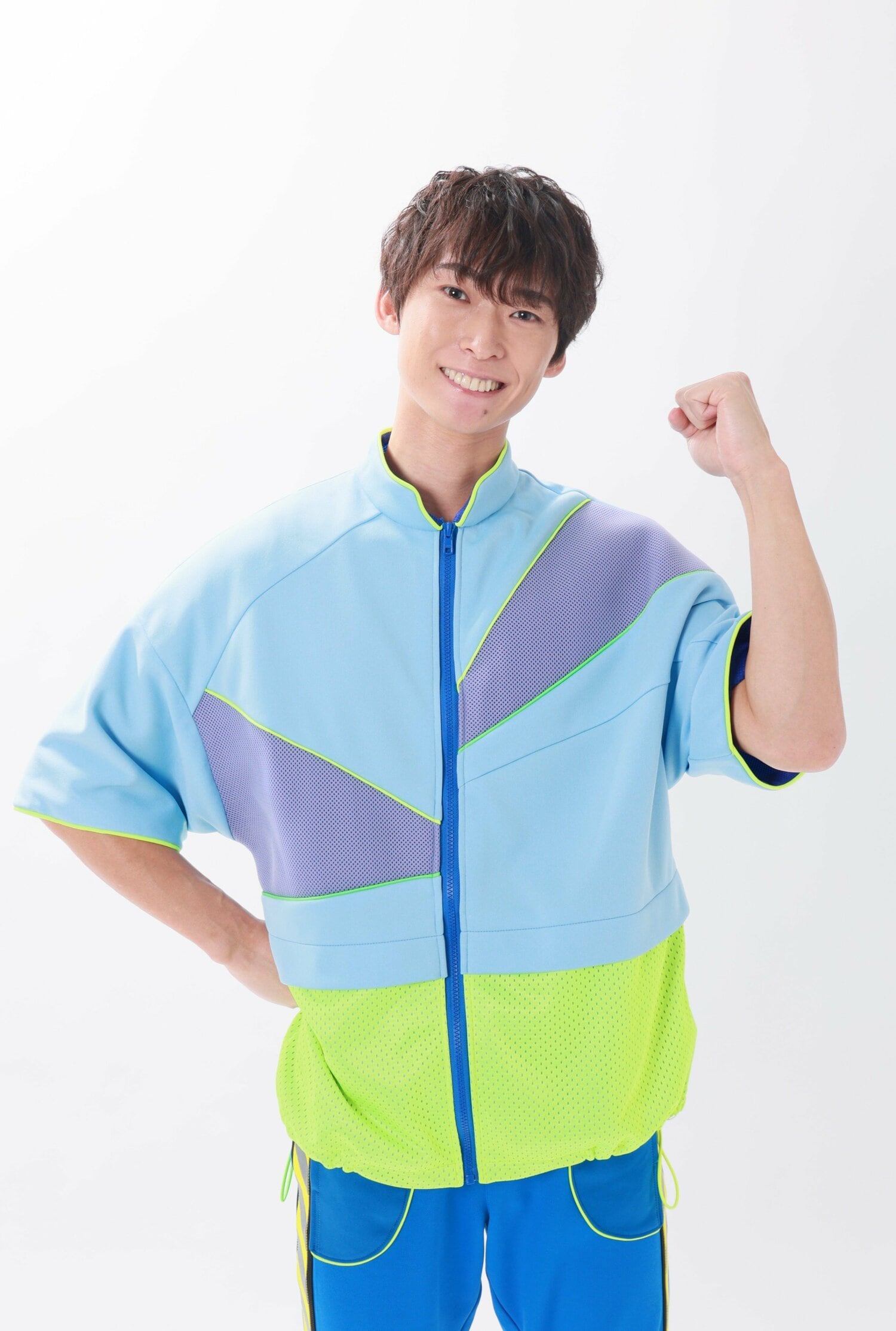 『おかあさんといっしょ』で第12代体操のお兄さんを務めた福尾さん。かつては日本トップクラスの競技者だった／事務所提供