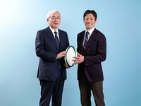 「人間形成に大きな影響力を持っていますね」ニップン・前鶴俊哉社長と元日本代表主将・廣瀬俊朗が語り合うラグビーの魅力とリーダー論