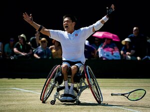 車いすテニスをスポーツとして確立。国民栄誉賞、国枝の最大の勝利とは。