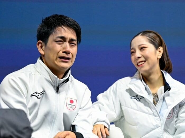 「りくりゅう結成7年間で初めて見た…」号泣した木原龍一が“失敗のトラウマ”を消した瞬間「30分の仮眠を…」気丈な三浦璃来、記者が見た“大逆転ウラ側”＜Number Web＞ photograph by Asami Enomoto / JMPA