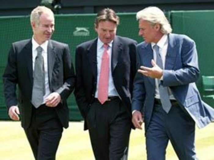 ボルグからフェデラーへ。受け継がれた偉大な歴史。＜Number Web＞ photograph by Mannys Photography