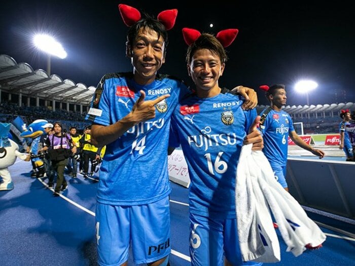「ケンゴさんは素晴らし過ぎ…でも元はと言えば」 J1川崎が「おフロんた～れ」に続いて＜ドラマ「サ道」＞とコラボしたワケ＜Number Web＞ photograph by Kawasaki Frontale