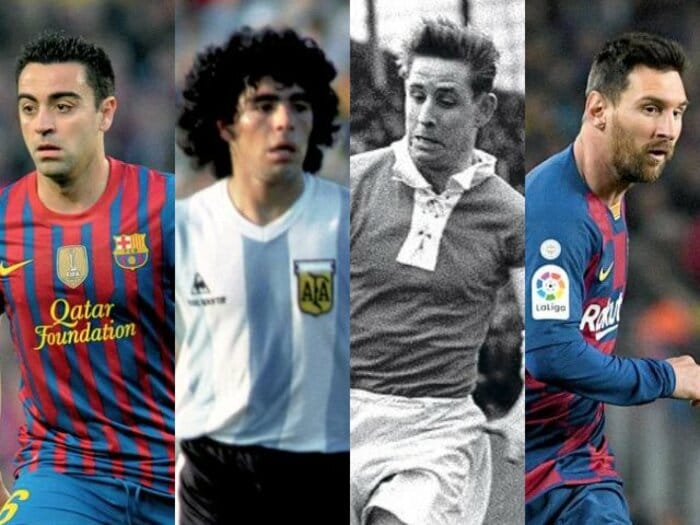 《小柄な選手世界歴代ベスト10》1位はマラドーナ、2位はメッシ、では3位は…？＜Number Web＞ photograph by L’Équipe