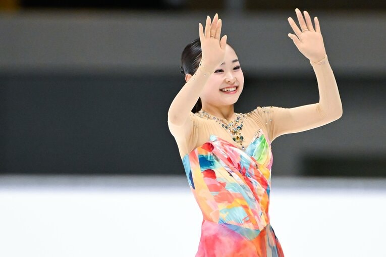 木下グループ杯、島田麻央のFS演技　©️Asami Enomoto