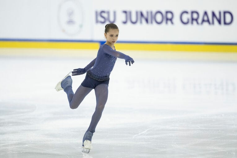 2019年のワリエワ　©Getty Images