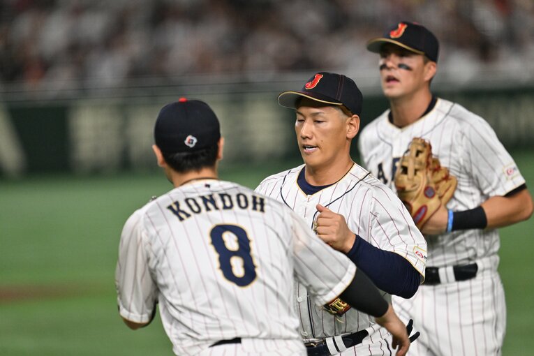 準々決勝イタリア戦のファインプレー（5/5）　©︎Naoya Sanuki