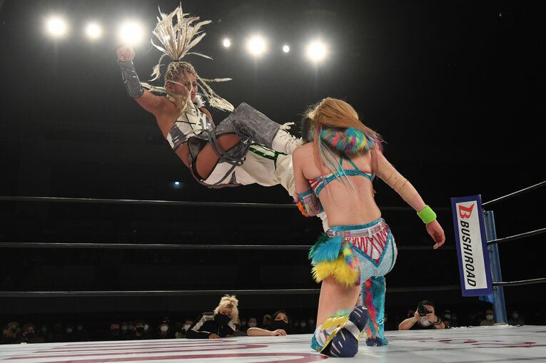 1月29日のジュリアvs岩谷麻優