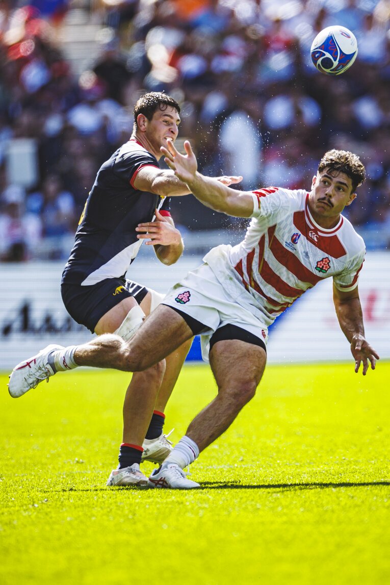 ディラン・ライリー（2023年ラグビーW杯アルゼンチン戦）　©︎Kiichi Matsumoto